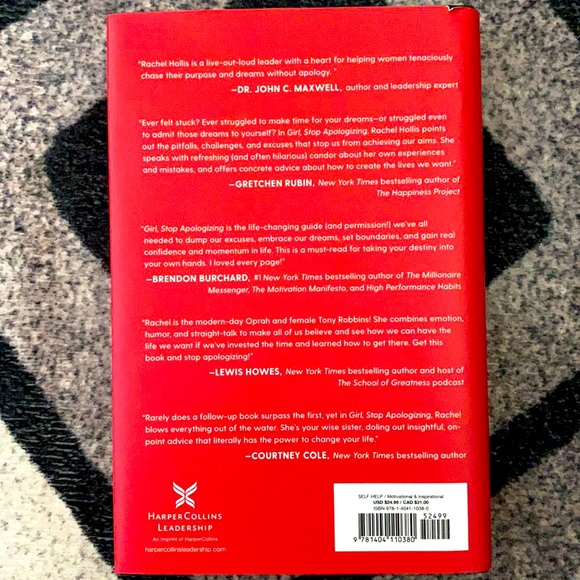 Girls, stop apologizing book - Picture 2 of 2